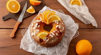 Postre sencillo: Esta es la mejor receta para preparar un bizcocho de naranja húmedo y esponjoso