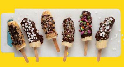¿Te sobró plátano? Haz este snack saludable de chocolate con solo 4 ingredientes