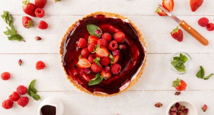 Postre sin horno: Prepara esta tarta vegana saludable de frutos rojos sin gluten