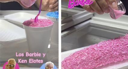 La comida de maíz rosa al estilo de Barbie que causó furor en México