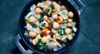 Receta culinaria: Esta es la forma más sencilla de preparar un rico salteado de garbanzos con verdura