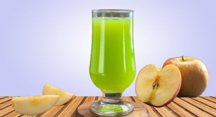 Smoothie saludable: Prepara este batido de manzana y pepino para aliviar la hinchazón abdominal