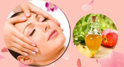 Haz un tónico facial con vinagre de manzana para eliminar manchas y arrugas de la piel