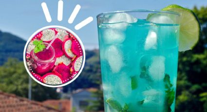 Bebida refrescante: Saborea e hidrátate con esta bebida con fruto del dragón