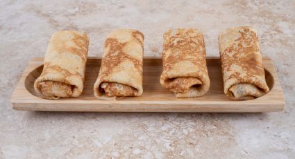 Idea de desayuno: Disfruta estos rollitos de pan francés rellenos de manzana caramelizada