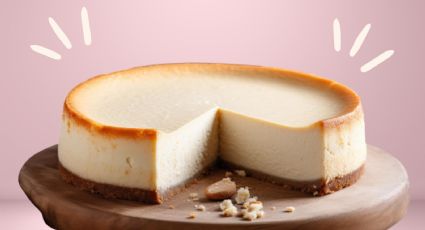 Postre sencillo: Disfruta esta tarta de queso con crema de mascarpone y hojaldre