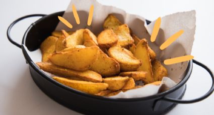 Prepara unas patatas fritas en freidora de aire y Thermomix fácilmente