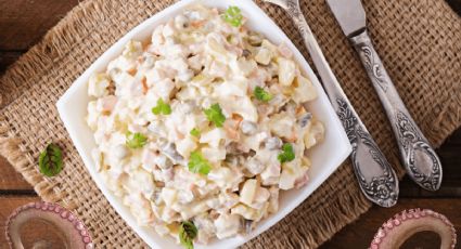 Dale un giro a la clásica ensaladilla rusa con esta receta con pulpo