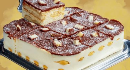 Postre sin horno: Disfruta esta tarta con bizcochos de soletilla en solo 3 minutos