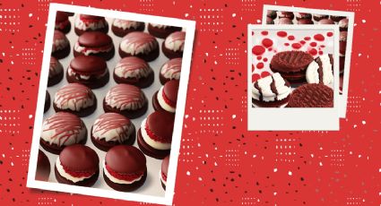 Postre sencillo: Recibe a tus invitados con estos bombones de galleta oreo y red velvet