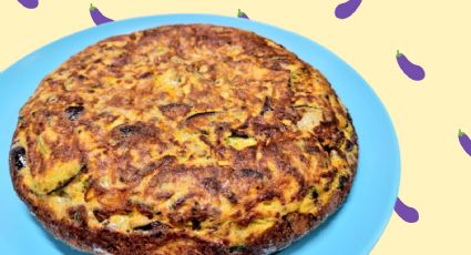 Tortilla de berenjenas: La receta sin patatas que estará lista en menos de 15 minutos