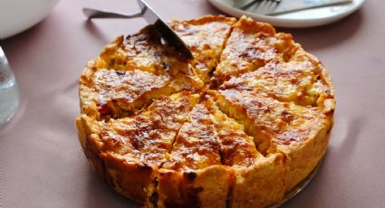 Elabora una tradicional tarta Quiche Lorraine de puerro y calabacín