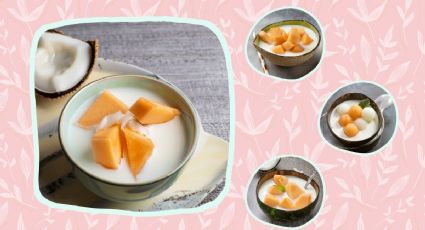 Postre de verano: Despide la estación con esta sopa refrescante de melón con leche de coco