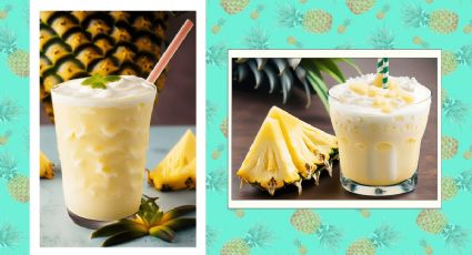 ¿Qué batido es bueno para quemar grasa? Prueba la receta de yogur y piña para reducir el abdomen