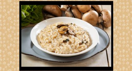 Receta de otoño: Prepara este risotto de hongos silvestres con solo 10 ingredientes