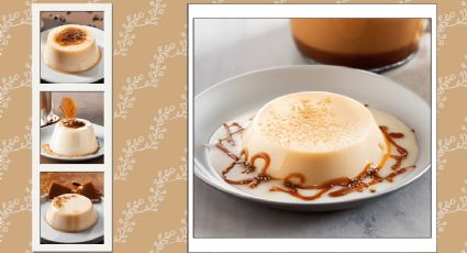 Dale un giro a la clásica panna cotta con la receta de horchata con dulce de leche