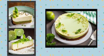 Postre con alcohol: Prepara esta tarta de queso al mojito cubano para disfrutar por la tarde