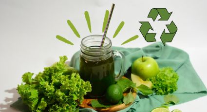 Zero waste: Elabora un jugo verde y aprovecha los desechos en otras recetas fáciles