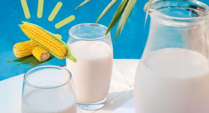 Acompaña tus alimentos con una bebida refrescante de elote