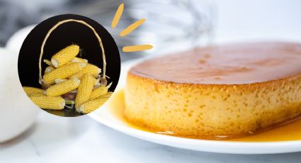 Saborea un flan de elote, una auténtica receta de la abuela