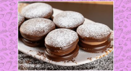 Postre sencillo: Prueba la receta de alfajores de chocolate con solo 5 ingredientes