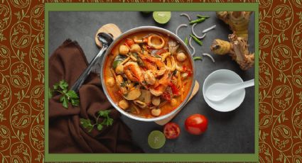 Receta de la abuela: Disfruta una cena saludable con la sopa de pescado con almejas y gambas