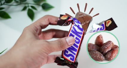 Prepara un chocolate snicker en su versión súper saludable paso a paso