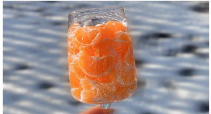 Prepara este delicioso postre saludable de mandarina