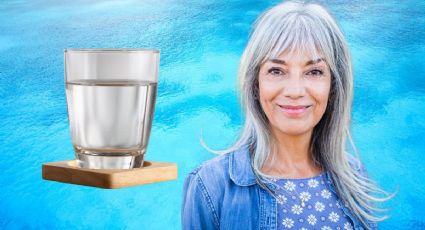 Conoce la cantidad de agua que debes beber para eliminar las canas