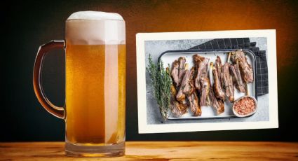 Costillas a la cerveza, la receta más jugosa que se despega del hueso