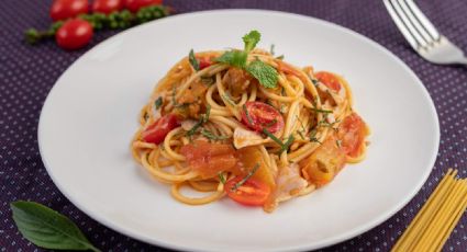 Pasta cremosa con tomates, una receta rápida para el fin de semana