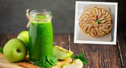 El smoothie saludable que sabe a tarta de manzana y te ayudará a deshinchar la tripa