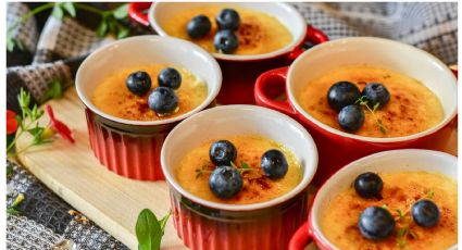 Crema catalana, el postre perfecto para preparar a los niños mientras están en casa