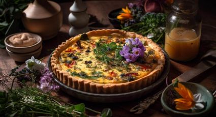 Quiche de verduras, la receta más saludable y sencilla de preparar para la cena