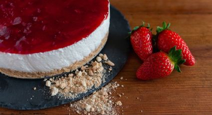 Así se prepara la tarta de yogur saludable estilo New York cheesecake SIN HORNO