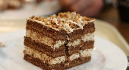 Desayuno saludable de chía con sabor a tiramisú