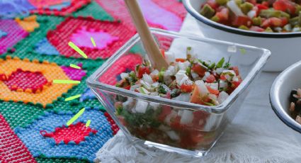 Pico de gallo o salsa bandera, la receta tradicional mexicana para los tacos