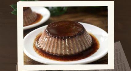 Flan de chocolate, la receta más cremosa para hacer en el microondas