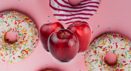 Cuida tu alimentación con estas rosquillas de manzana sin freir