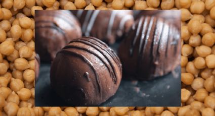 ¡Fácil y saludable! La mejor receta para preparar unas trufas de garbanzo con chocolate