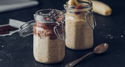 Desayuna rápido con este rico cheesecake de avena hecho en solo 2 minutos