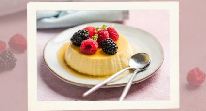 ¡Flan de avena en 2 minutos! Así lo puedes preparar con 3 ingredientes