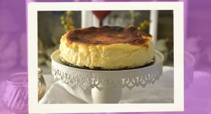 El coulant de tarta de queso saludable y sin azúcar que se prepara con 4 ingredientes