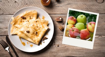 ¿Tienes manzanas en casa? Aprende a preparar unas crepes dulces