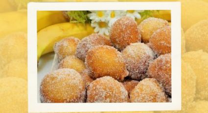 ¡2 ingredientes! Los donuts de banana más saludables y esponjosos que harás