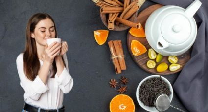 Con naranja y canela, está infusión calientita es perfecta para mejorar la digestión