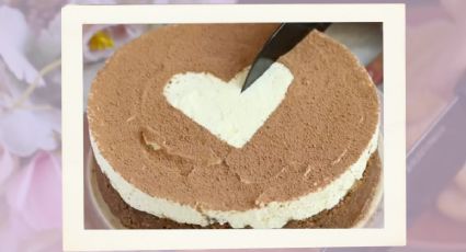 ¡2 postres en 1! La mejor receta fácil de cheesecake de tiramisú sin horno