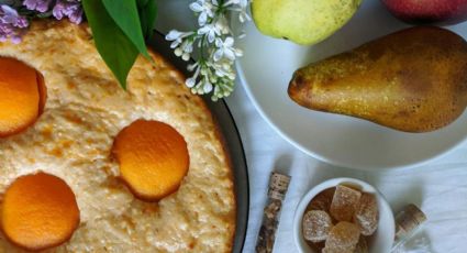 Tarta de pera saludable, el postre más rico libre de gluten