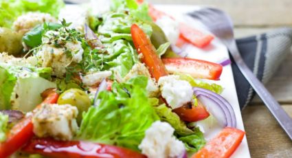 Ensalada de remolacha, cítricos y queso, la cena saludable más rápida de hacer