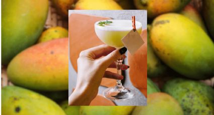 ¡Para el finde! Saborea un mango sour, un cóctel fácil de hacer y refrescante